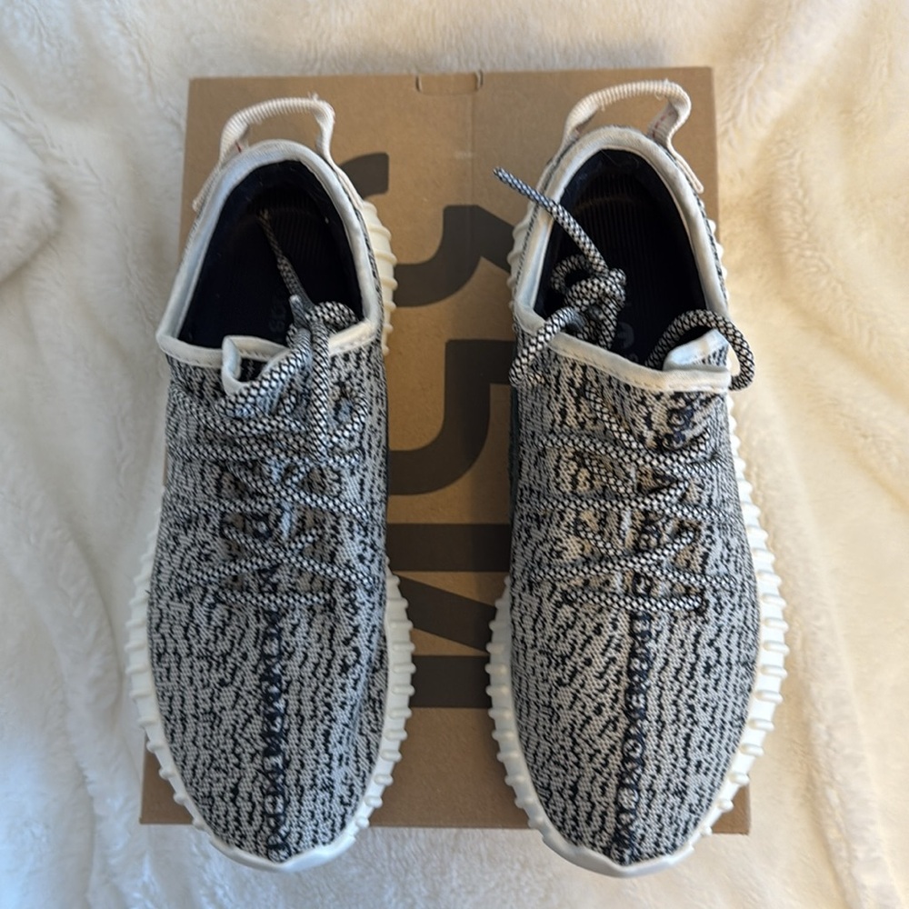 Adidas Yeezy Boost 350 in Black and White